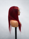 HERSHE Red 100% VIRGIN 13X4 Bob