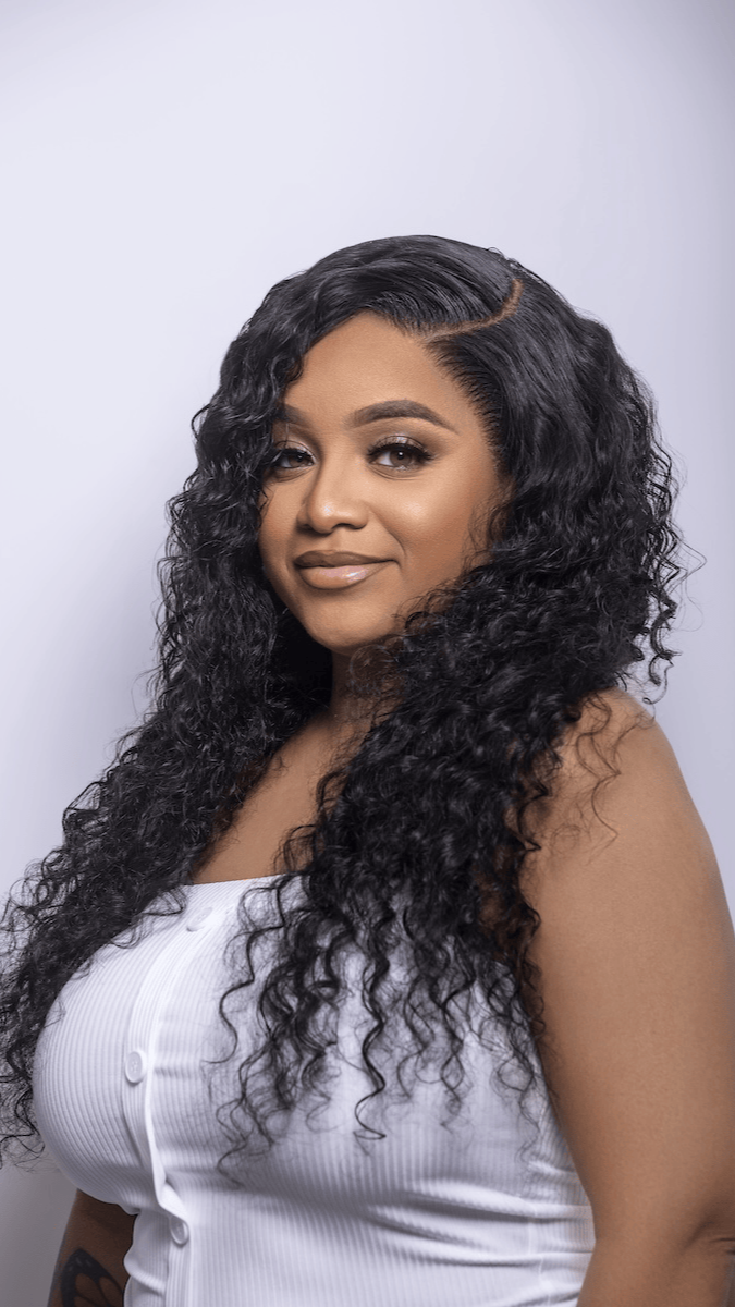 Hershe 3 in 1 Brazilian Lable Deep Wave Bundle